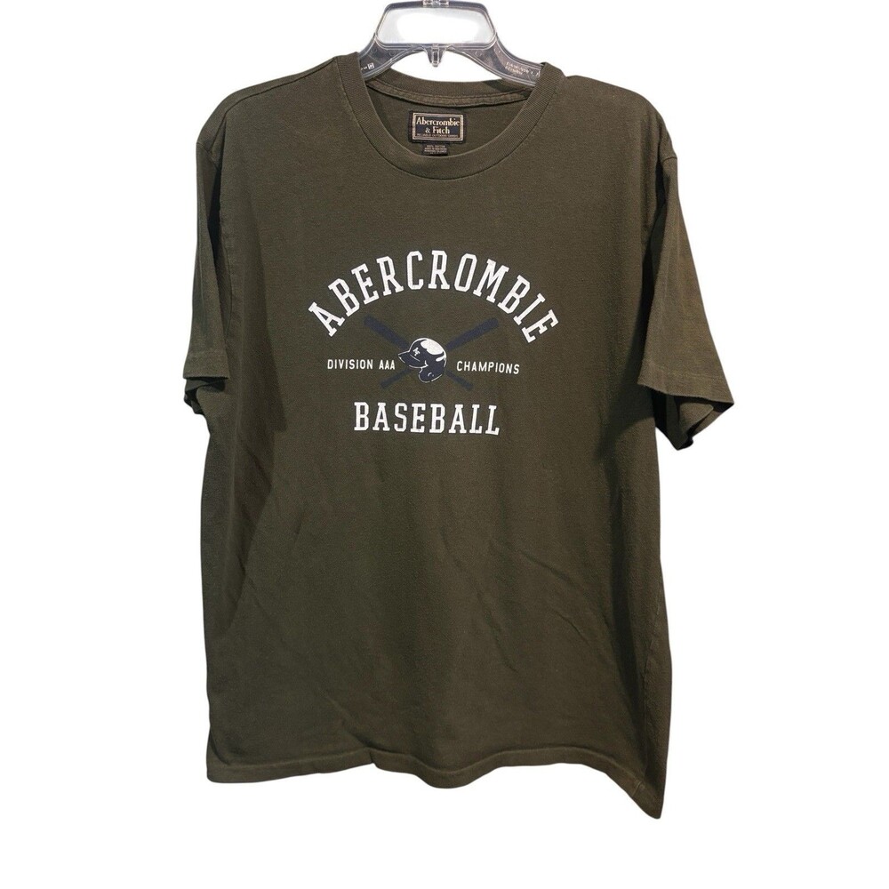 Vintage Abercrombie & Fitch Division AAA Champs Baseball Graphic Tee XL